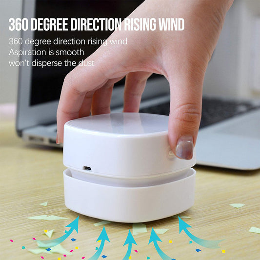 Desktop mini vacuum cleaner electric portable cleaning machine creative desk keyboard wireless smart sweeping robot